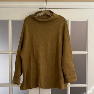 J. Jill Tan Knit Sweater